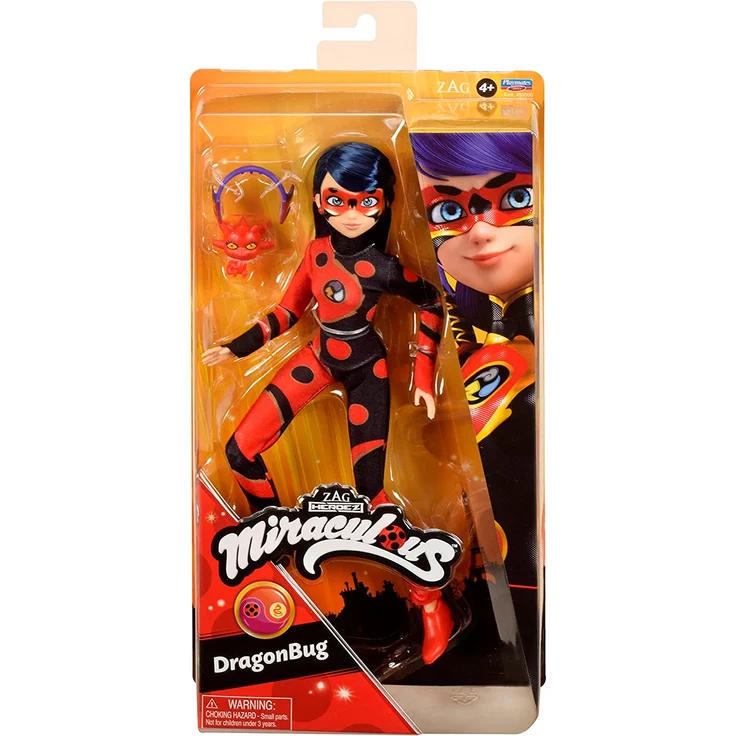 BANDAI P50010 Miraculous: Geschichten von Ladybug & Cat Noir-Drachenkäfer Fashion Puppe mit Zubehör, Mehrfarbig - Preisvergleich – Bild 3