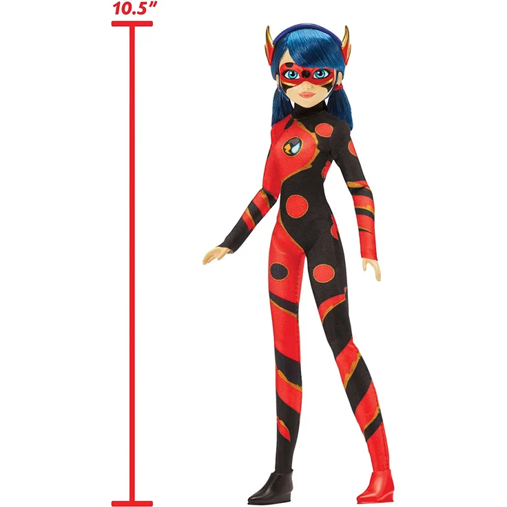 BANDAI P50010 Miraculous: Geschichten von Ladybug & Cat Noir-Drachenkäfer Fashion Puppe mit Zubehör, Mehrfarbig - Preisvergleich – Bild 4