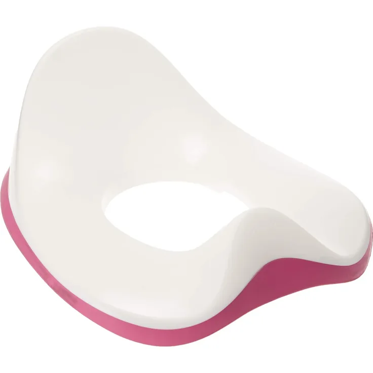 NUK 10256367 WC Trainer, Toiletten-Sitz für Kinder mit Spritzschutz, beere