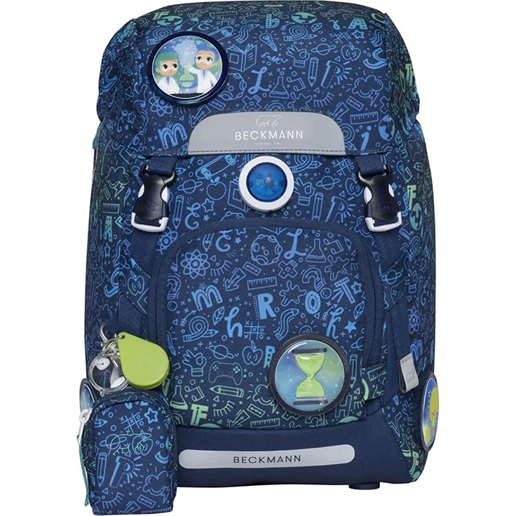 Beckmann Schulrucksack Set 6-teilig Classic Science – Bild 3