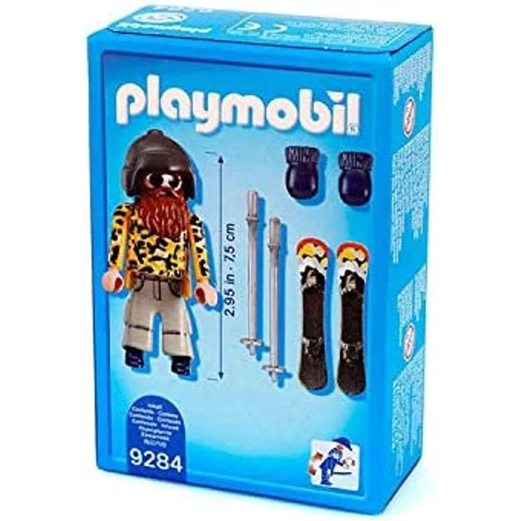 Playmobil 9284 - Skifahrer mit Snowblades – Bild 3