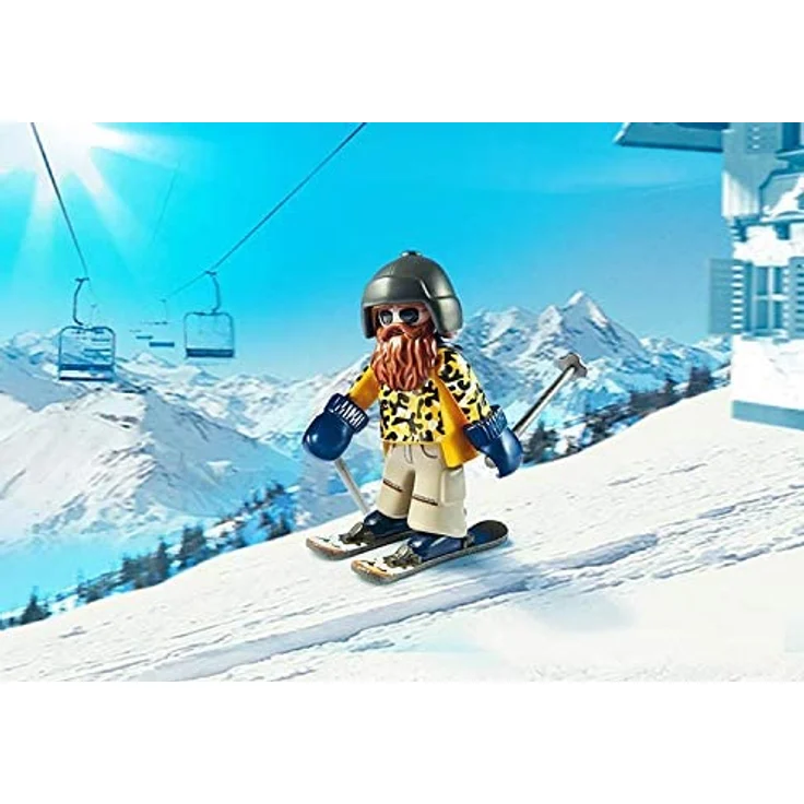 Playmobil 9284 - Skifahrer mit Snowblades – Bild 4