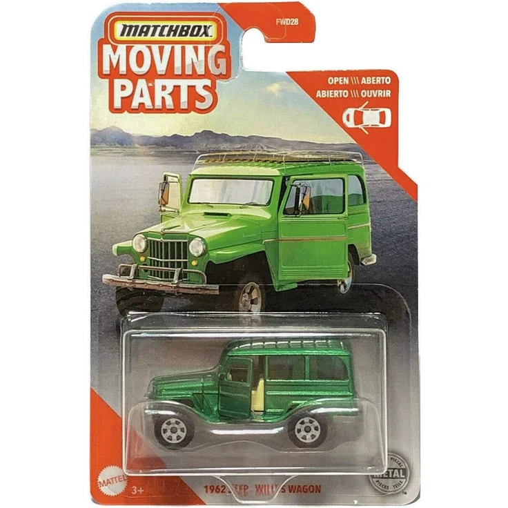 Mattel Matchbox Autos mit beweglichen Teilen Sortiment - Preisvergleich – Bild 9