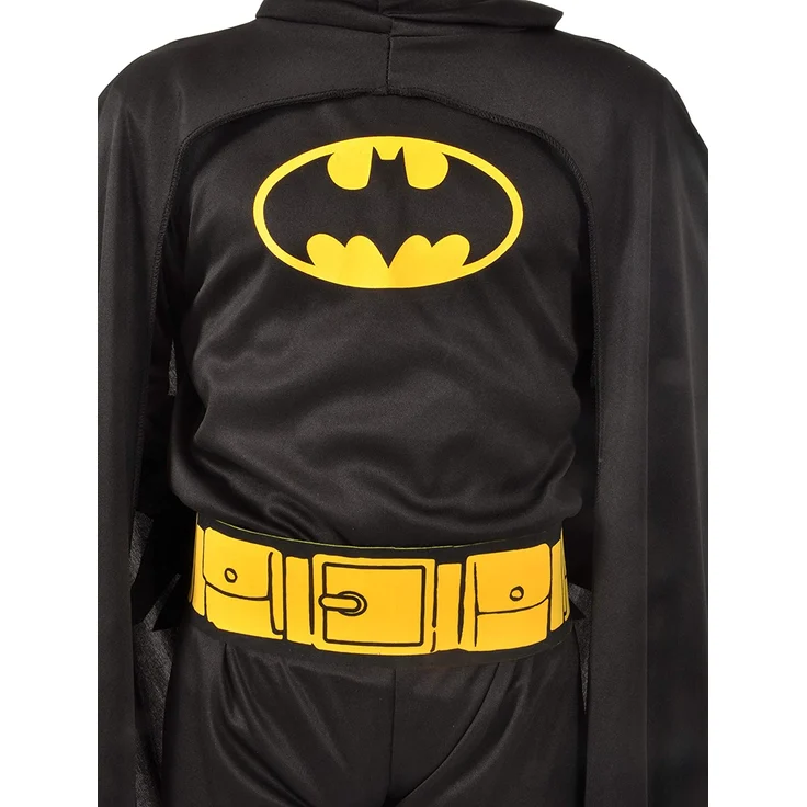 DC Comics Batmanjungenkostüm 89 cm Polyester schwarz – Bild 3