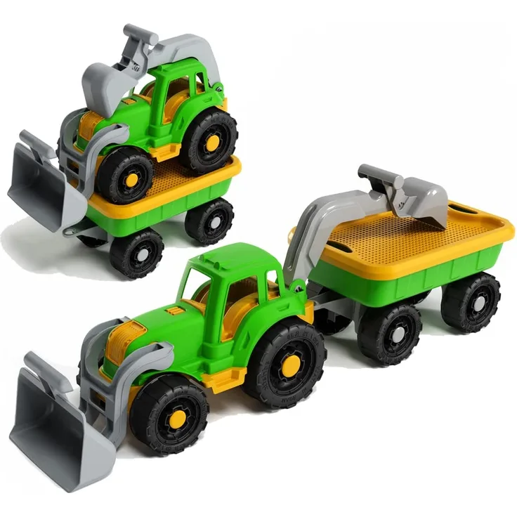 Adriatic Earthmoving Tractor With Trailer
