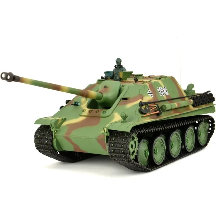 RC Panzer "Jagdpanther" Heng Long 1:16 mit Rauch&Sound und Stahlgetriebe - V6. 0 - 2,4Ghz