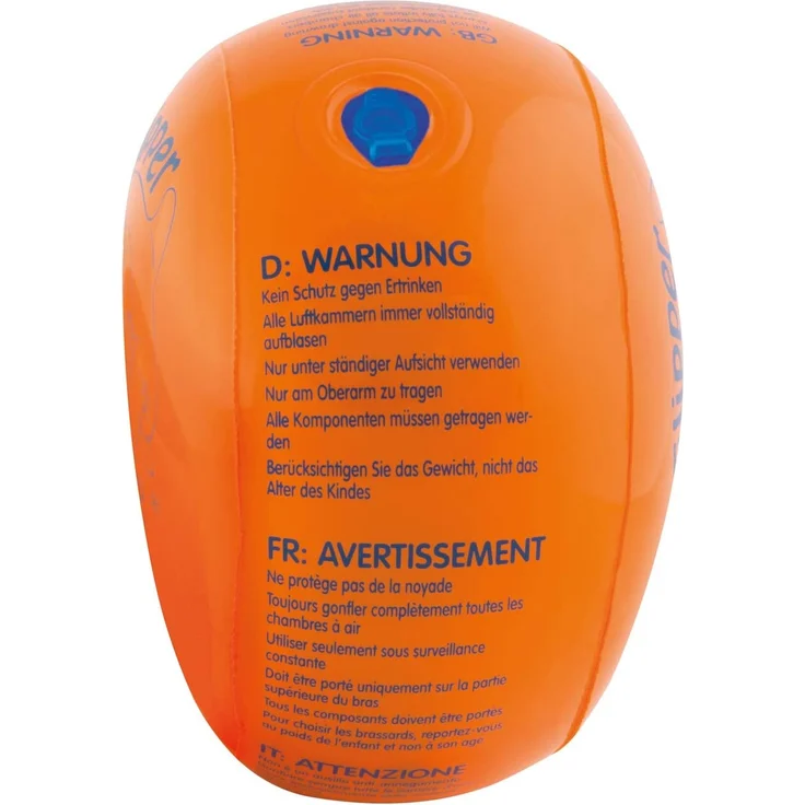 Flipper Swimsafe 77840117 - Schwimmflügel, für Kleinkinder ab 12 Monaten, mit unzerbrechlichem PE-Schaumkern, sichere Schwimmhilfe im Hallenbad, Freibad, im Pool, am Meer und See – Bild 3