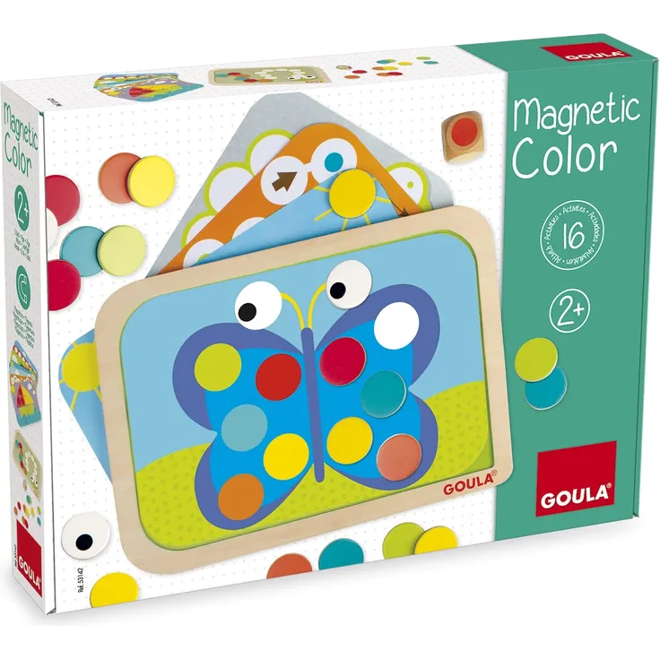 Jumbo Spiele D53142 Magnetische Farben