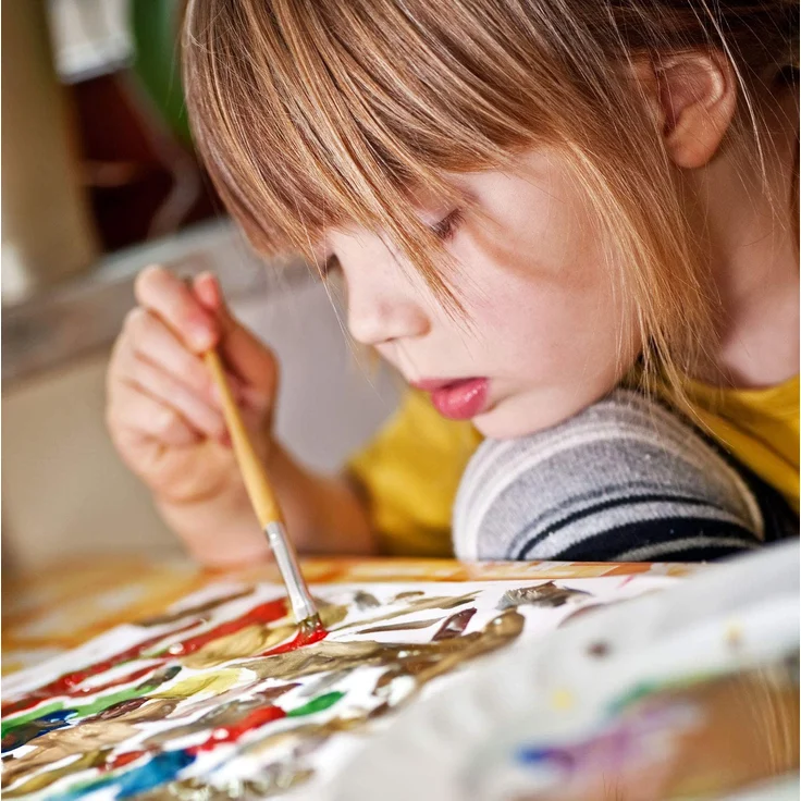 Idena 22064 Deckfarbkasten mit 24 Farben und 1 Tube Deckweiß, ideal für Kindergarten, Schule und zu Hause - Preisvergleich – Bild 7