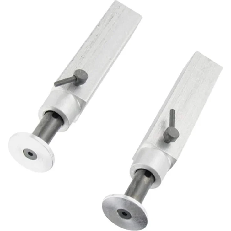 Carson 500907375 1:14 Alu Aufliegerstützen-Set (2) 73mm – Bild 1