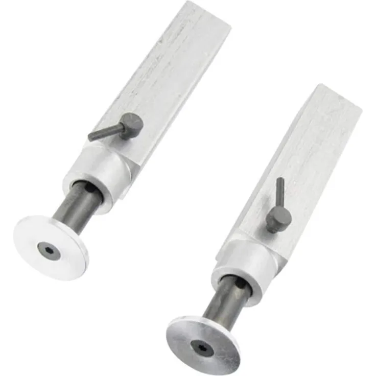 Carson 500907375 1:14 Alu Aufliegerstützen-Set (2) 73mm