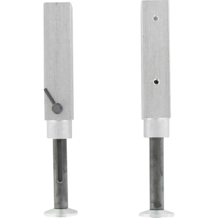 Carson 500907375 1:14 Alu Aufliegerstützen-Set (2) 73mm – Bild 2