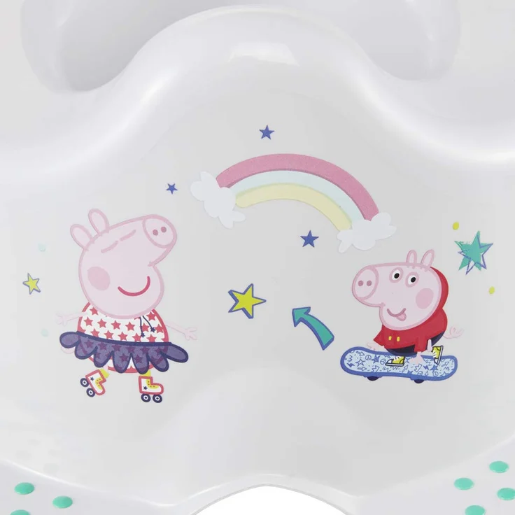 keeeper Peppa Pig Babytopf, Ab ca. 18 Monate bis ca. 3 Jahren, Anti-Rutsch-Funktion, Adam, Grau – Bild 4