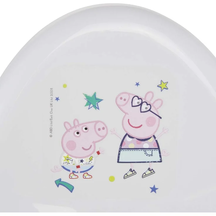 keeeper Peppa Pig Babytopf, Ab ca. 18 Monate bis ca. 3 Jahren, Anti-Rutsch-Funktion, Adam, Grau – Bild 3
