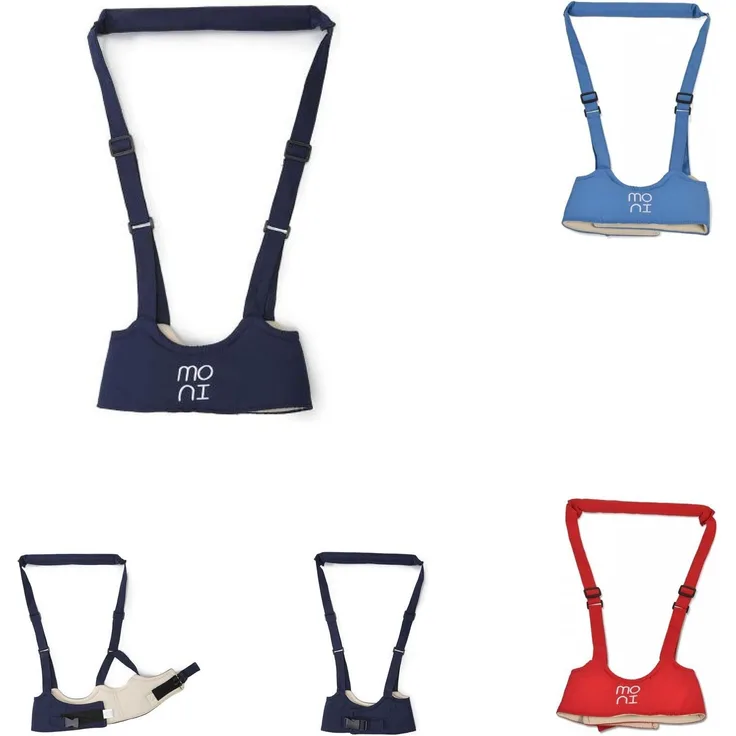 Moni Babylaufgurt Walky BW001, Laufleine, Laufhilfe, Sicherheitsgurt verstellbar blau