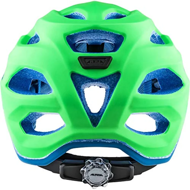 Alpina CARAPAX JR. Kinderhelm green/blue 51-56 – Bild 4