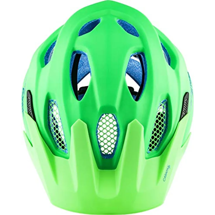 Alpina CARAPAX JR. Kinderhelm green/blue 51-56 – Bild 2