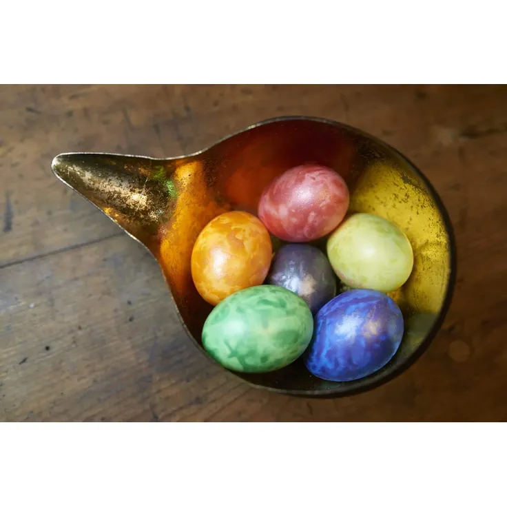 Heitmann Eierfarben Brillant - 5 flüssige Kaltfarben mit Glanz-Effekt - azofrei - Ostern - Ostereier bemalen, Ostereierfarbe – Bild 3
