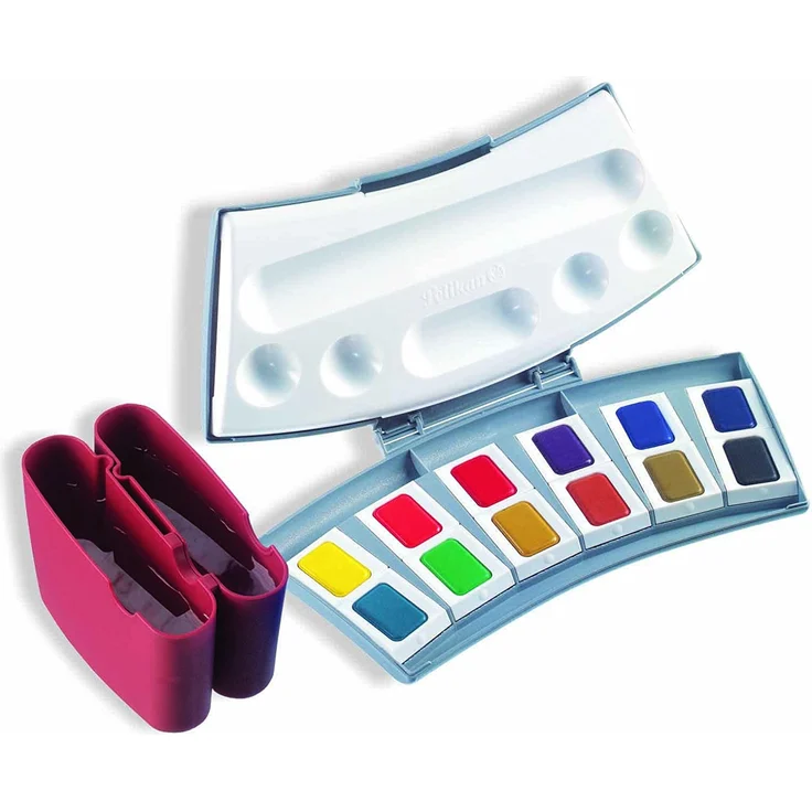 Pelikan Aquarell-Malkasten mit 12 Farben – Bild 1