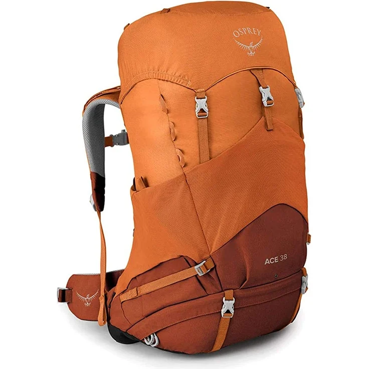 Osprey Ace 38 Orange Sunset, Größe 38l - Kinderrucksack, Farbe Orange – Bild 3