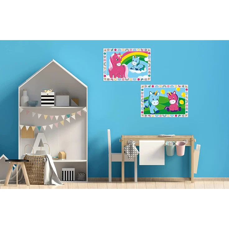 Ravensburger Malen nach Zahlen Junior Zauberhafte Einhörner – Bild 7
