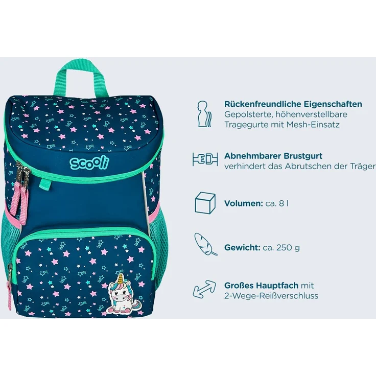 Scooli KiGa Rucksack Mia Magic Mini-Me – Bild 6