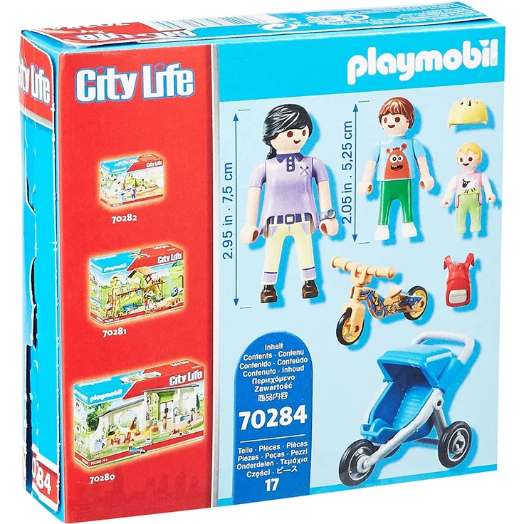 Playmobil 70284 - City Life - Mama mit Kindern – Bild 2