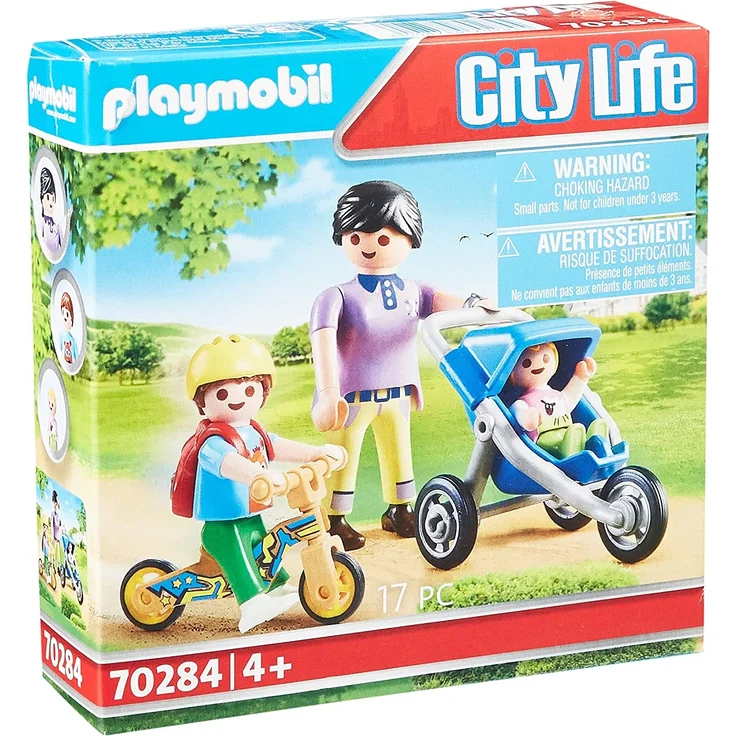 Playmobil 70284 - City Life - Mama mit Kindern – Bild 1