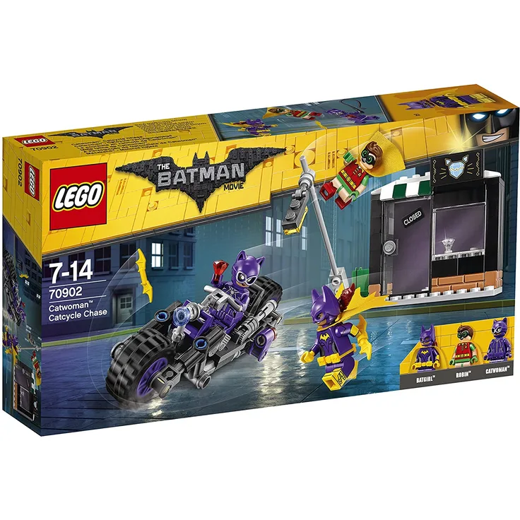 LEGO The Batman Movie 70902 - Catwoman: Catcycle-Verfolgungsjagd, Batman Spielzeug