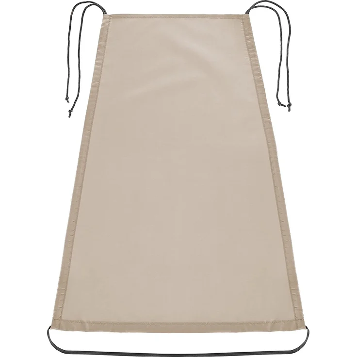 Zamboo Universal Sonnensegel - verstellbarer Kinderwagen Sonnenschutz mit UV Schutz 50 - flexibles Sonnenverdeck für Babywanne - Beige – Bild 1