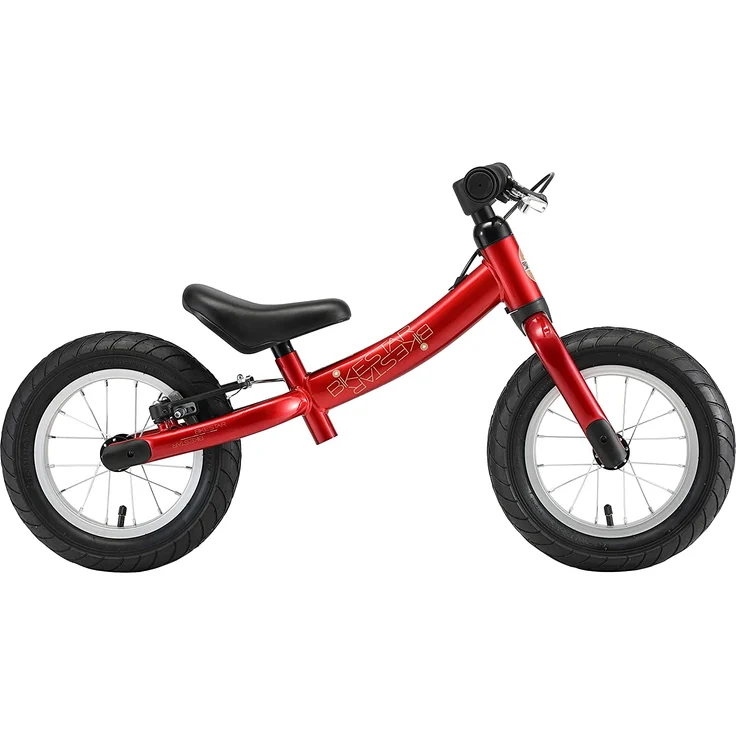 BIKESTAR Laufrad Laufrad mit Seitenständer und Bremse für Kinder ab 3 Jahren | 12 Zoll Sport Edition | Rot – Bild 3