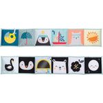 kinderwagenbuch Noordpool84 cm weiß/multicolor