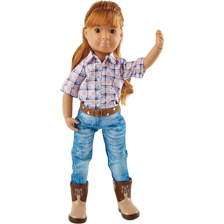 Käthe Kruse K0126870 K0126870-Chloe Kruselings die Reiterin, Puppe 23cm