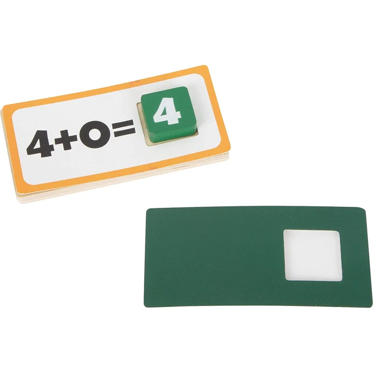 small foot 11730 Lernspiel Holzpuzzle, Spielzeug aus Holz zum Mathematik Lernen, für Schüler, ab 6 Jahre Toys – Bild 4