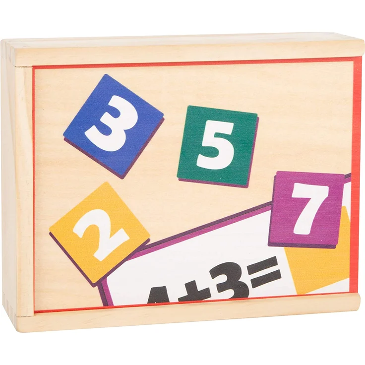 small foot 11730 Lernspiel Holzpuzzle, Spielzeug aus Holz zum Mathematik Lernen, für Schüler, ab 6 Jahre Toys – Bild 5
