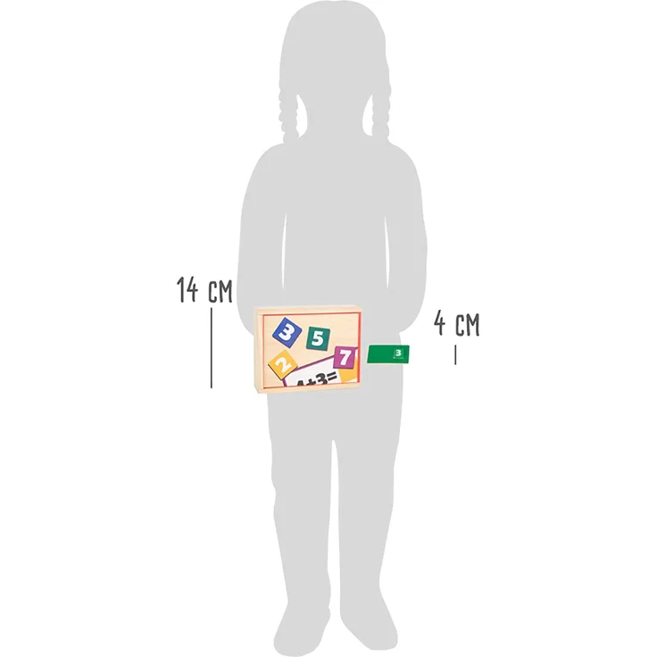 small foot 11730 Lernspiel Holzpuzzle, Spielzeug aus Holz zum Mathematik Lernen, für Schüler, ab 6 Jahre Toys – Bild 7