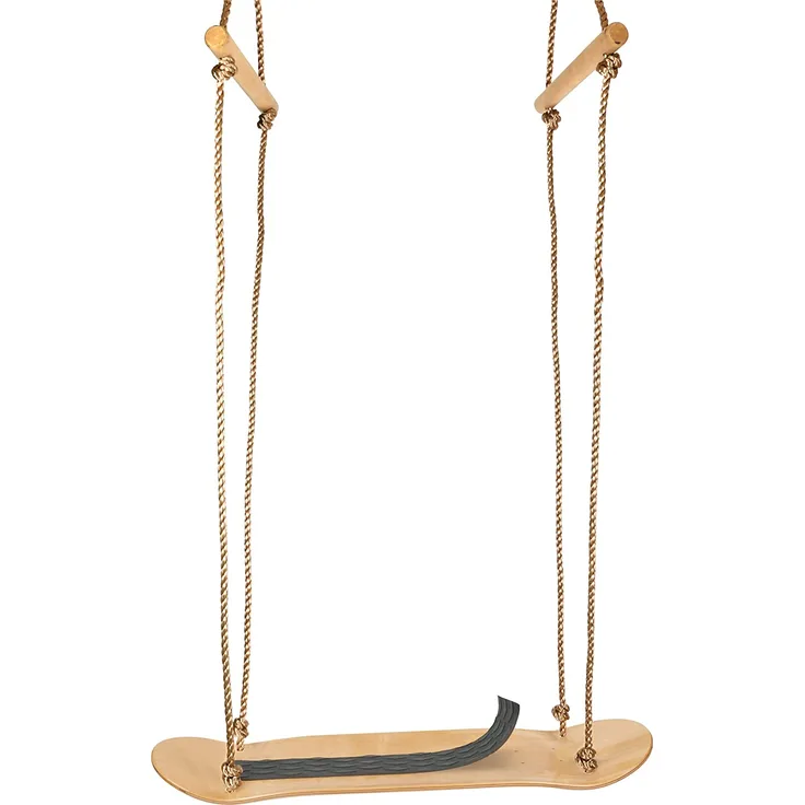 small foot 12091 Skateboard-Schaukel aus Holz, zum Schaukeln im Sitzen und Stehen, mit Handgriffen, ab 3 Jahren - Preisvergleich