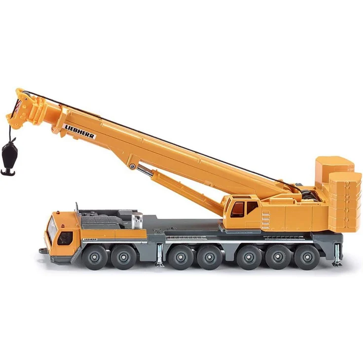 siku 1886, Mobilkran Liebherr, 1:87, Metall/Kunststoff, Gelb, Bewegliche Teile – Bild 1