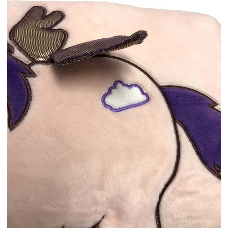 NICI Kissen, Polyester, Beige/Violette, 43 x 25 cm – Bild 3