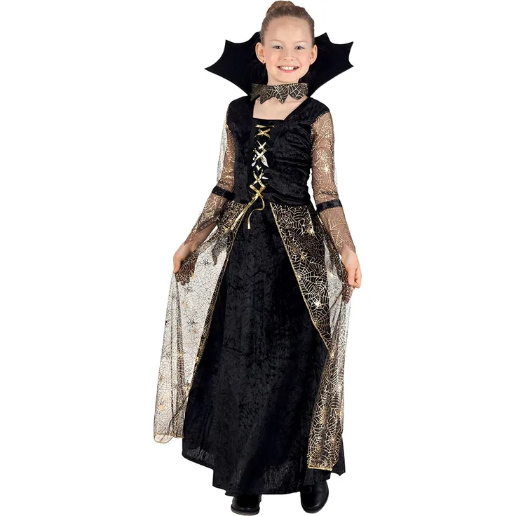 Boland 78067 - Kinderkostüm Spiderella Halloween Kostüm 7-9 Jahre