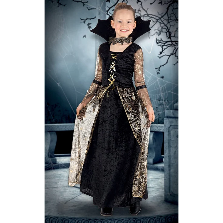 Boland 78067 - Kinderkostüm Spiderella Halloween Kostüm 7-9 Jahre – Bild 3