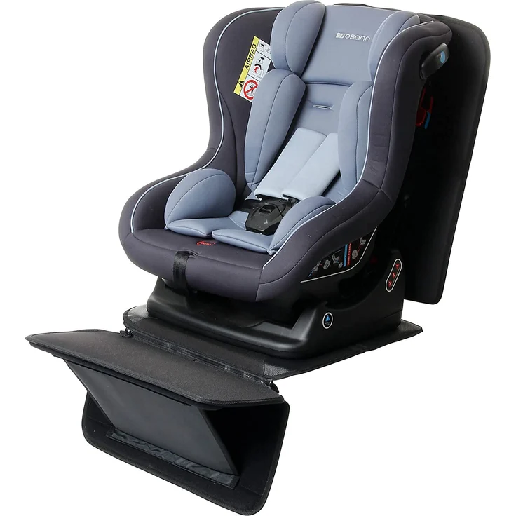 Osann FeetUp Autositzauflage mit Fußablage, geeignet für Isofix, schwarz – Bild 7