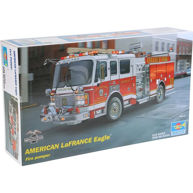 Trumpeter 02506 American LaFrance Eagle Fire Pumper 2002