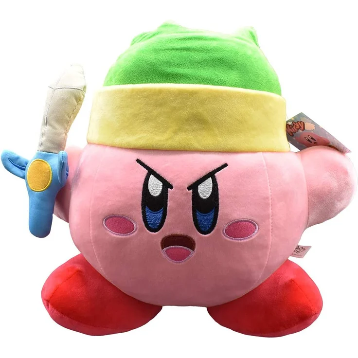 Nintendo Kirby Link, Mega Plüsch, XL-Plüschfigur, 45 cm – Bild 1