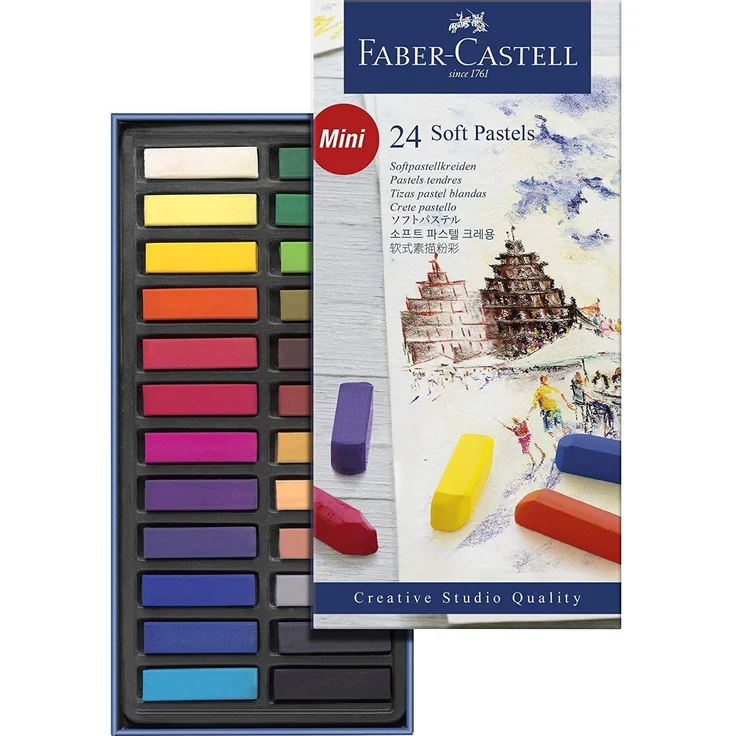 pastellkreide Creative Studio Mini - weich 24 Stück – Bild 5