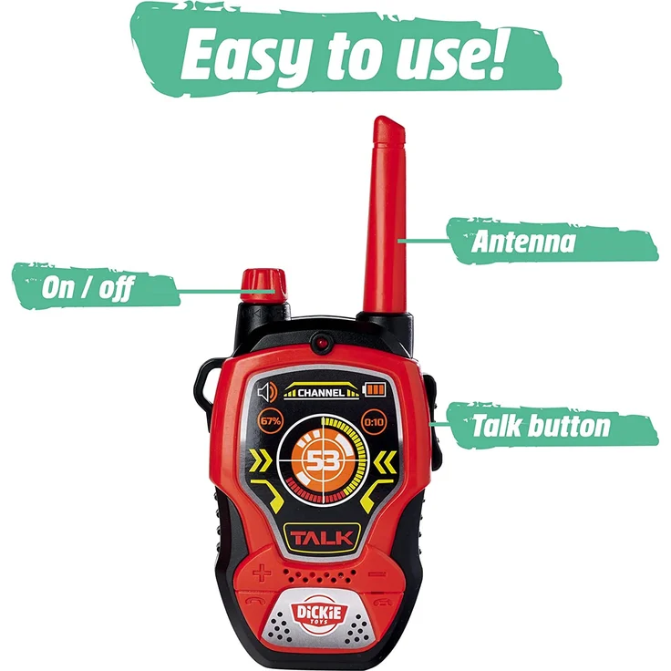 Dickie Toys 201118195 Walkie Talkie Fun – Bild 4