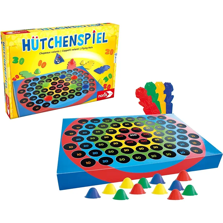 Noris 606049102 606049102-Hütchenspiel, Kinderspiel