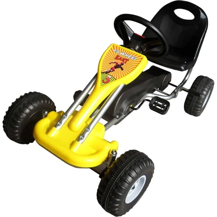 vidaXL Pedal-Gokart Gelb – Bild 1