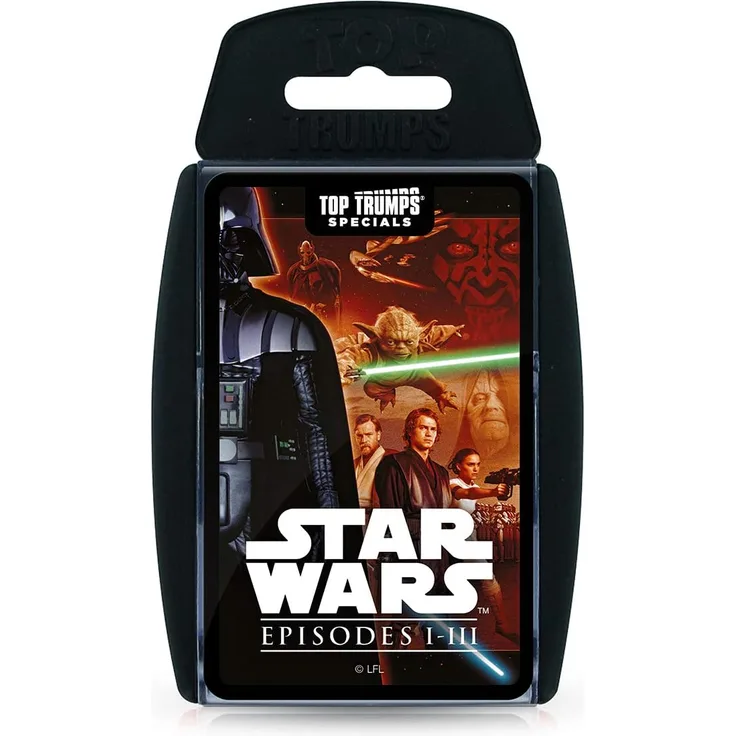 Star Wars Episodes 1-3 Top Trumps Specials Kartenspiel