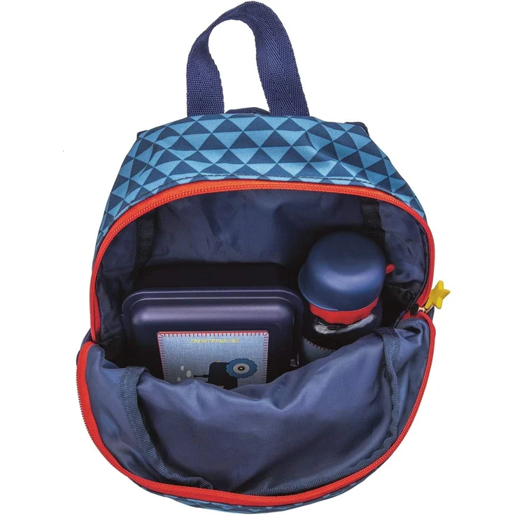 Kleine Freunde Traktor Rucksack 4tlg. Set mit Brotdose und Trinkflasche für den Kindergarten – Bild 3